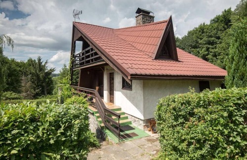 Borzestowska Huta House | Holiday Home near Lake Radunskie with Sauna