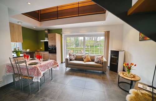 Monville House | Holiday Home near Ourthe River, Belgium