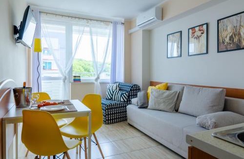 Miedzyzdroje Apartment | Holiday Home SLAVIA NEW 600 z balkonem przy plaży