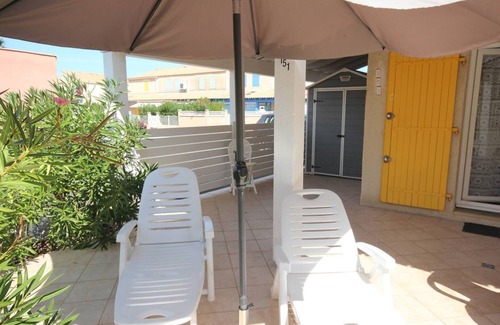Portiragnes-Plage House | Holiday house with AIRCO + 2 bedrooms in a secured residence LE CLOS DE SOCORRO with communal.
