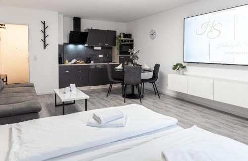Weingarten Apartment | Holiday&Stay, Apartment Stay, Küche, 85Zoll TV, WLAN