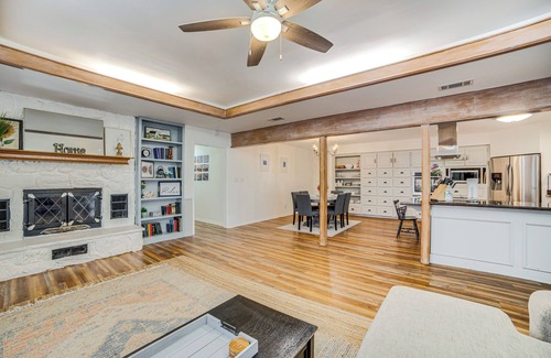 Yantis House | Home on Lake Fork: Patio, Grill & Fire Pit!
