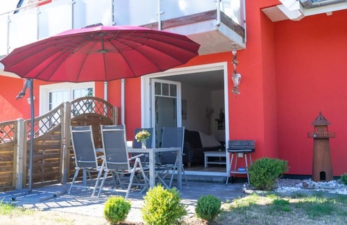 Born auf dem Darss Apartment | @Home - sun terrace, barbecue, dogs allowed, sauna, close to the Bodden, Baltic Sea 6km away, washing machine, WLAN