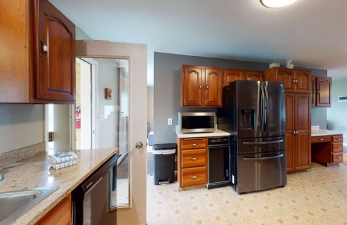South Burlington House | Home with mountain views, large yard, fire pit, deck & 3-season room