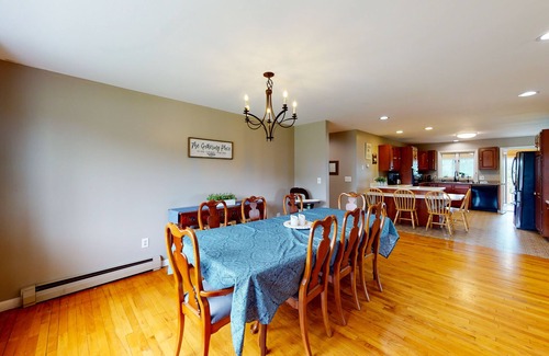 South Burlington House | Home with mountain views, large yard, fire pit, deck & 3-season room