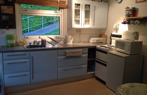 Llanybri Ski Chalet | Homely Cedar wood Chalet , Sleeps 3