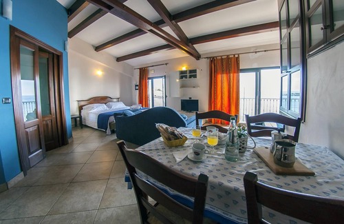 Capo Mulini House | Homerez - 10 m away from the beach! House for 8 ppl. with sea view at Acireale