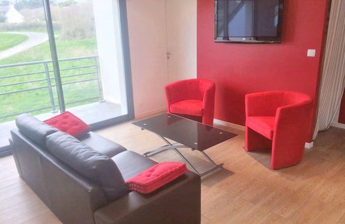 Planguenoual Apartment | Homerez - Apartment Lamballe, sea view