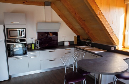 Saint-Come-d'Olt Apartment | Homerez - Apt Saint-Côme-d'Olt - balcony with view