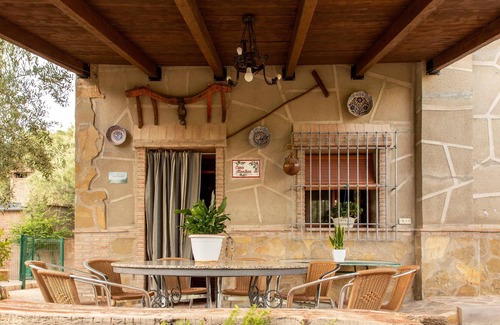 La Guardia de Jaen Villa | Homerez - Villa for 9 ppl. with swimming-pool and garden at La Guardia de Jaen