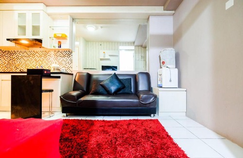 Pancoran Apartment | Homey 2BR Kalibata City Apartment By Travelio