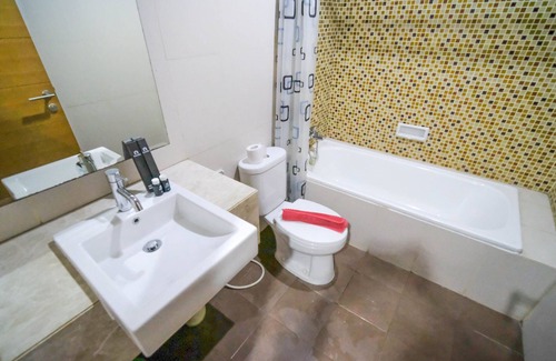 Waru Apartment | Homey And Cozy Living 2Br Apartment At Aryaduta Residence Surabaya