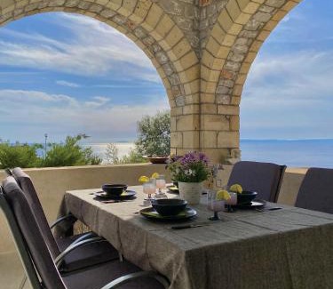Lefktro House | Horizon Villa Mani - Seaview Family Friendly House