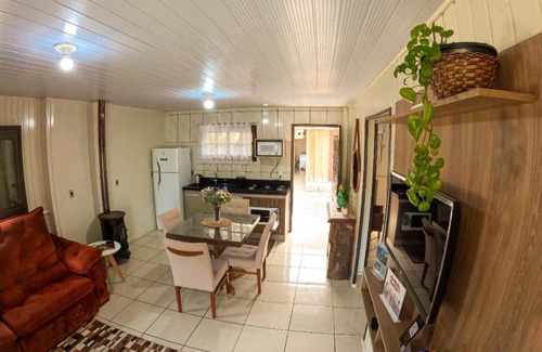 Praia Grande House | Hospedagem Aconchego da casa Rosa
