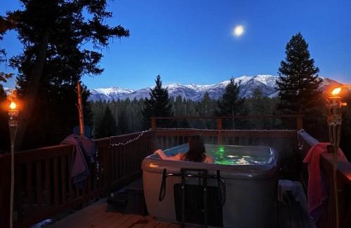Seeley Lake House | Hot Tub-Mountain View-Secluded-Entire Private Floor