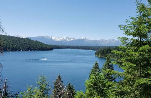 Seeley Lake House | Hot Tub-Mountain View-Secluded-Entire Private Floor