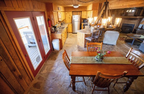 Ozone Cabin | Hot Tub, Patio, and Fire Pit - Cooper's Ozark Cabin