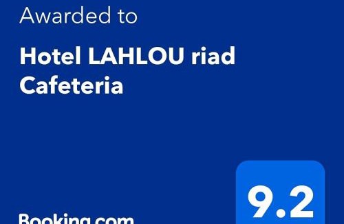Oujda Hotel | Hotel LAHLOU riad Cafeteria