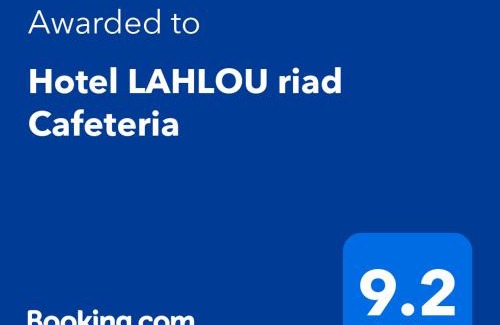 Oujda Hotel | Hotel LAHLOU riad Cafeteria