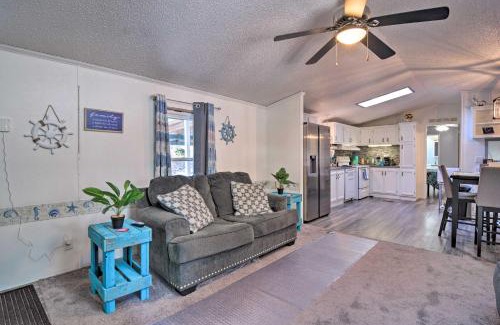 Prudenville House | Houghton Lake Area Home with Fire Pit and Yard!