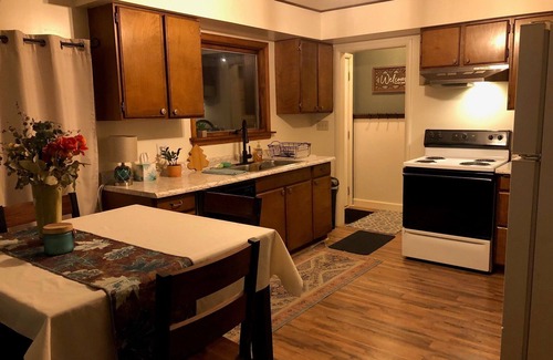 Adams Township House | House, 3 bdrms, 1 bath, one block from snowmobile trail.
