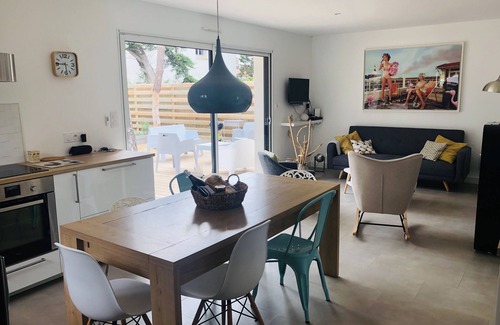 Bretignolles-sur-Mer House | House 6 persons, 3 bedrooms, south facing garden, 300m from the ocean, from the beach