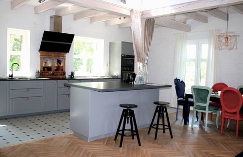 Cedry Wielkie House | House, dating XIX century, with the garden, sauna& jacuzzi, old polish village