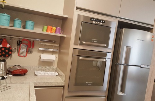 Vila Luiza Apartment | House in Condominium for up to 8 people in the Center of Canela (Wifi - 2 spaces)