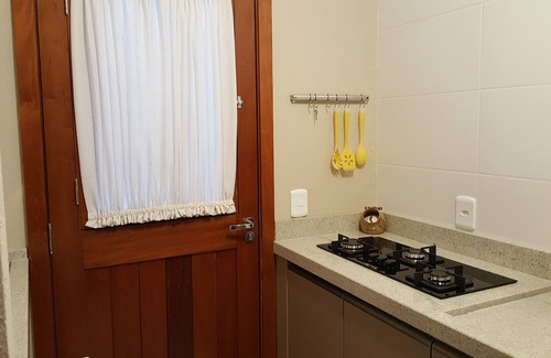 Vila Luiza Apartment | House in Condominium for up to 8 people in the Center of Canela (Wifi - 2 spaces)
