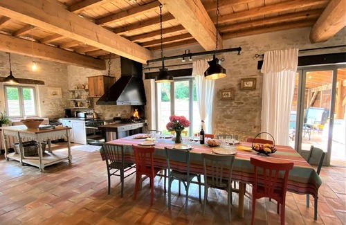 Saint-Papoul Cottage | House in Saint Papoul , in the Aude Cathar country : « La Grange » to sleep 10 p
