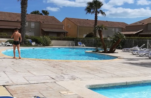 Vendres House | House in secure residence with swimming pool