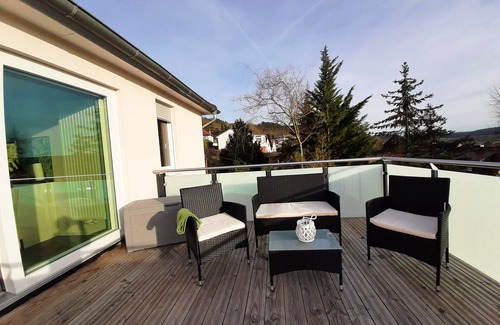 Treffurt House | House with large, fenced plot and fantastic view of the Werra valley