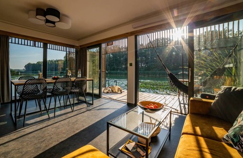 Zbaszyn Boat Rental | Houseboat ∙ 3 bedrooms ∙ 10 guests