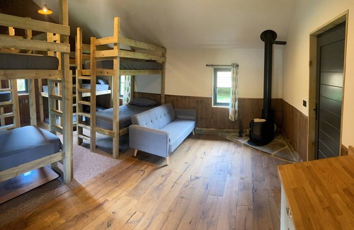 Lofthouse Cabin | How Stean Rustic Lodges with wood burning hot tub - Yorkshire Dales