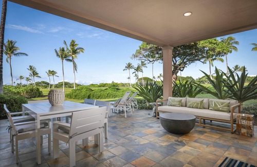 Kaupulehu Villa | Hualalai Fairway Villa 116C - NEWLY Renovated, 2 golf carts, BEST LOCATION.
