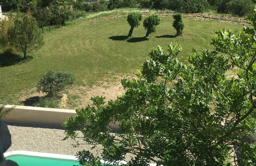 Uzer House | Huge loft apartment in Medieval fort, sud Ardèche private pool sleeps 10
