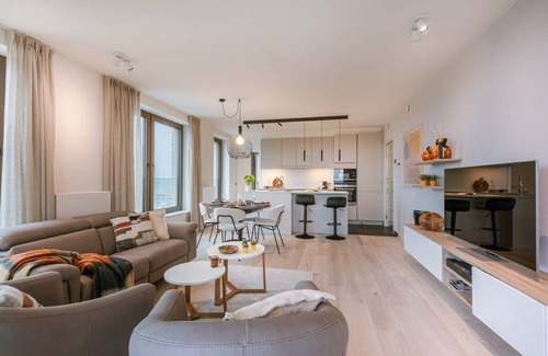 Ostend Apartment | Huswell - Apartment with fantastic view, terrace and parking