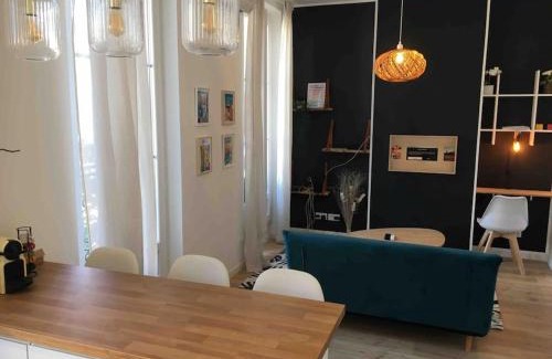 La Villette Apartment | HYPER CENTRE CLIM T2 NEUF - OLD PORT 1.5KM