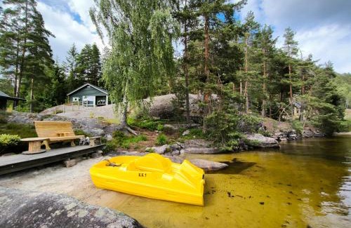 Kviteseid House | Hytte ved Vråvatnet i Vrådal