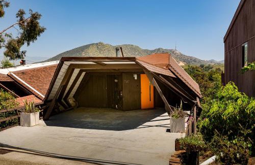 Hollywood Hills House | Iconic Gesner Boat House Wview Of Hollywood Sign