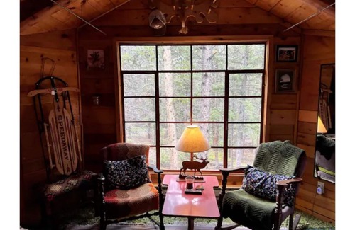 Nathrop Cabin | Iconic Log Cabin w/Wood Burning Hot Tub & Views