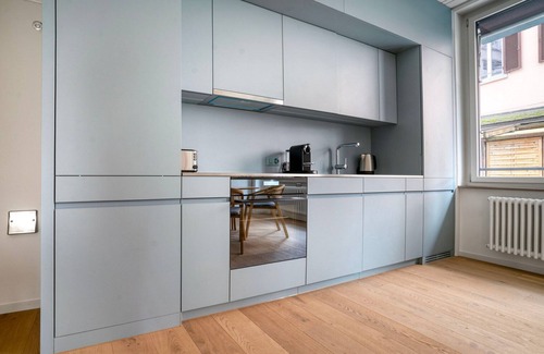 Muhlebach Apartment | Ideal Mühlebach 1BR w/Private W/D, nr Opera House, by Blueground