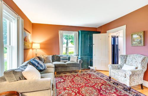 Lyndon Center House | Idyllic Vermont Farmhouse Mtn Views on 200 Acres!