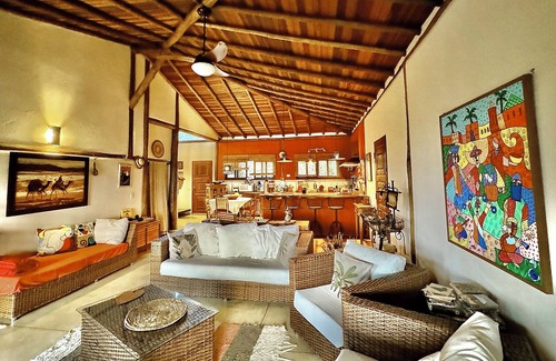 Veloso House | If paradise exists, it can't be far away! A playful window on the sea!