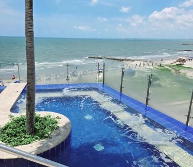 Soacha Apartment | Ikigai frente al mar con piscina infinita y Gym