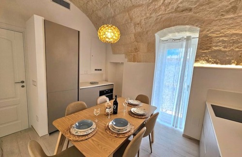 Polignano a Mare Apartment | Il Gelso Bianco, luxury apartment, with sea view terrace and private pool