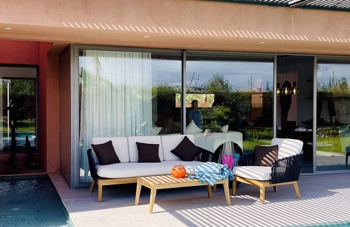Tnine Ourika Villa | Imagine Villa Marrakech: Nouvelle Villa Contemporaine 4ch Avec Piscine Chauffée