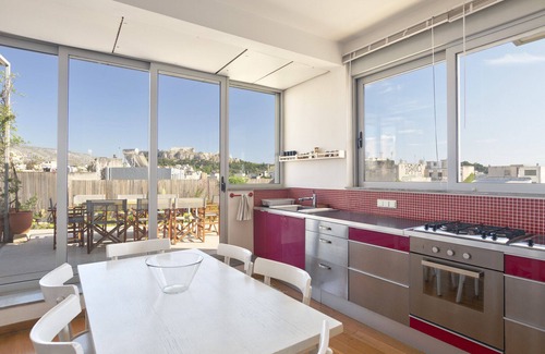 Psirri Apartment | Impressive Apartment with Amazing Views in Athens City Centre! MK1