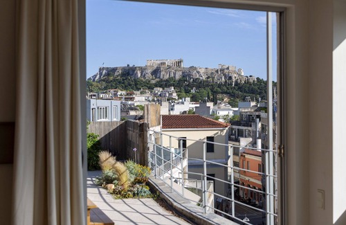 Psirri Apartment | Impressive Apartment with Amazing Views in Athens City Centre! MK1