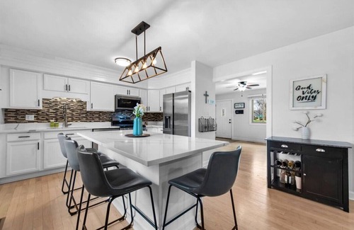 Crystal Lake House | In-ground pool, private! In town location near it all. Updated, Clean!